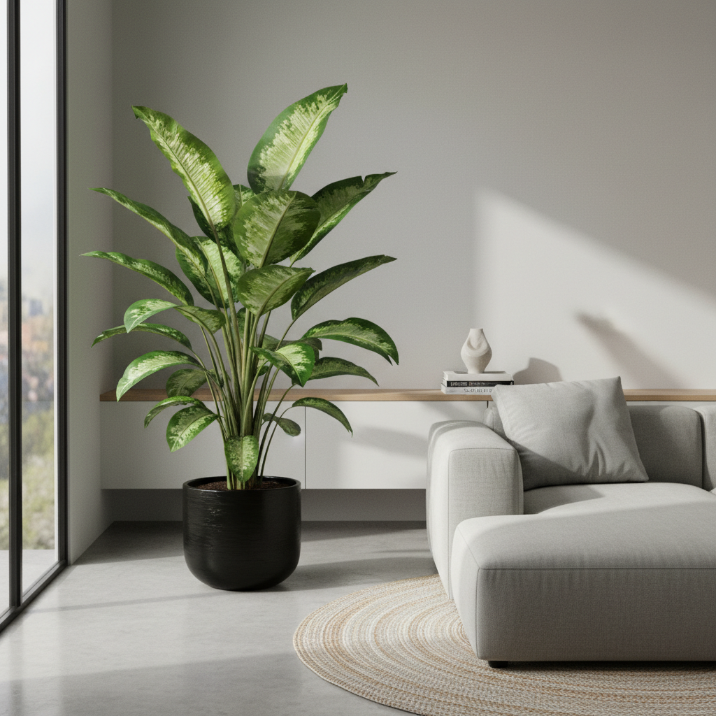Dumb Cane in Modern Interior