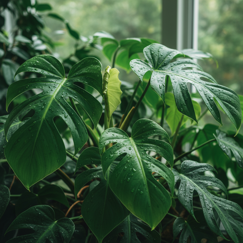 Philodendron Leaf Detail
